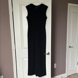 Elegant Black Sleeveless Jumpsuit